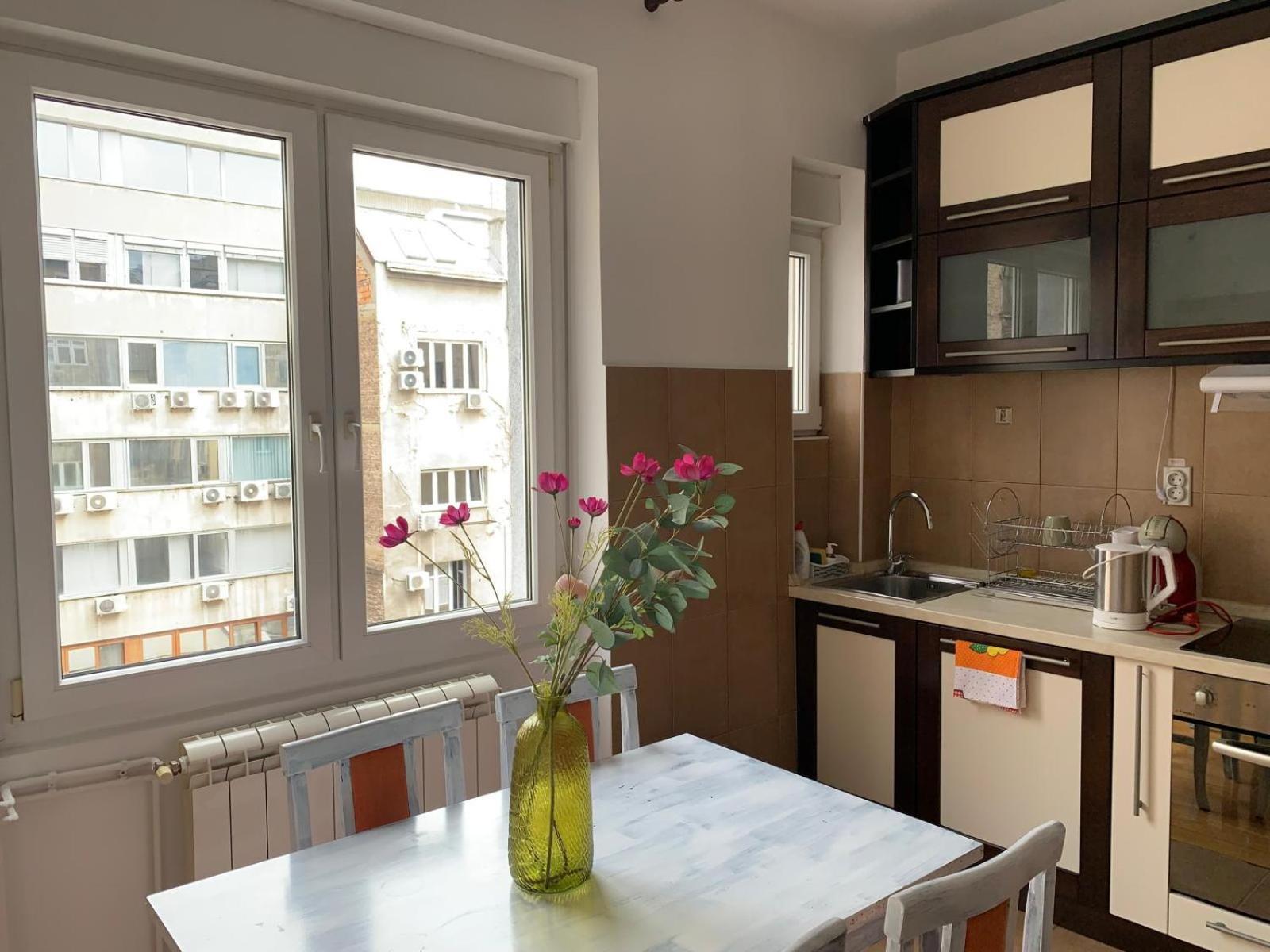 City Center Crown Apartment Belgrado Exterior foto